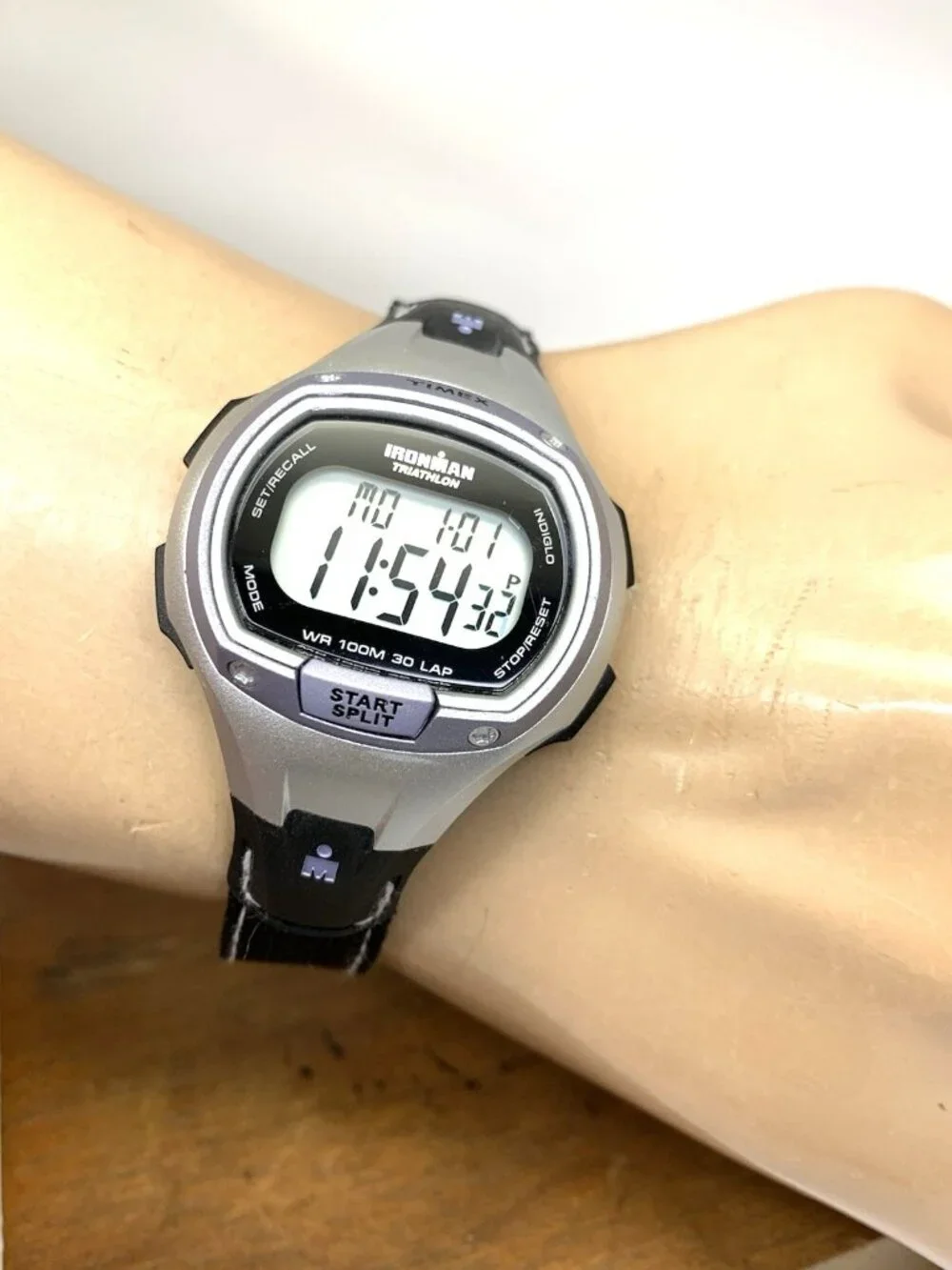 Timex Women's Watch T5K230 Ironman Quartz Digital Sport Nylon Strap 35mm